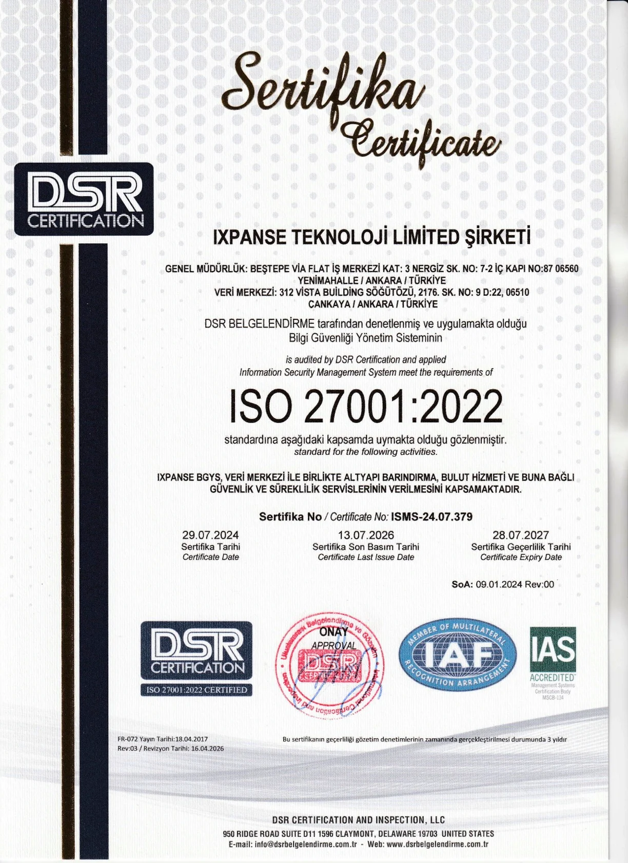 ISO 27001:2022