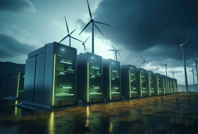 Sustainable Energy in Data Centers
