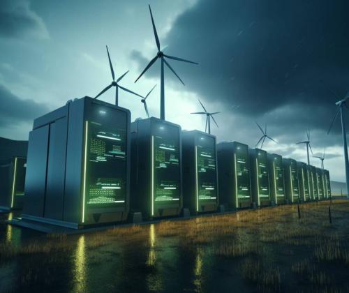 Sustainable Energy in Data Centers